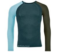 Ortovox - 120 Comp Light Long Sleeve - Merino base layer size M, blue