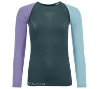 Ortovox 120 Comp Light Long Sleeve - Merino base layer - Women's Dark Arctic Grey L