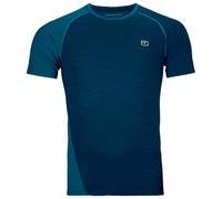 Ortovox - Breathable T-Shirt - 120 Cool Tec Fast Upward T-Shirt M Deep Ocean for Men in Wool - Size L - Navy Navy L