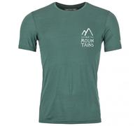 Ortovox 120 Cool Tec Mountain Duo Short Sleeve T-shirt Green 2XL Man