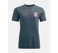 Ortovox 140 Cool MTN Gradient Short Sleeve T-Shirt Dark Arctic Grey Women - S