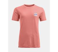 Ortovox 140 Cool MTN Gradient Short Sleeve T-Shirt Pink Women - XS