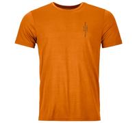 Ortovox - 150 Cool Climb Local T-Shirt - Merino shirt size XXL, orange