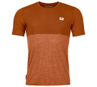 Ortovox - 150 Cool Logo T-Shirt - Merino shirt size S, brown