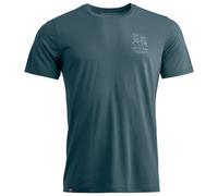 Ortovox - Technical merino wool hiking T-shirt - 150 Cool Mountain Mission T-shirt M Dark Arctic Grey for Men in Wool - Size M Grey M