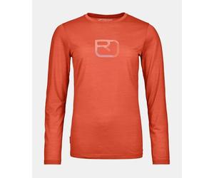 ORTOVOX 150 Cool MTN Silhouette LS W, 84081, Sunset Orange, L