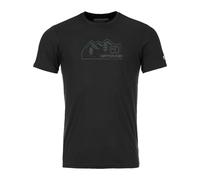 ORTOVOX 150 Cool Vintage Badge TS M - Robust, Cooling Shirt with Merino Wool - Black - Men - S
