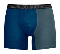 Ortovox - Men's breathable Merino wool Boxer - 150 Essential Boxer Briefs M Deep Ocean for Men in Wool - Size XL - Blue Blue XL