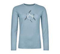 ORTOVOX 185 Merino MTN Cutout LS W, 83076, Glacier Grey, L
