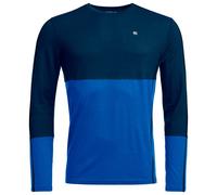 Ortovox - 185 Rock'N'Wool Long Sleeve - Merino base layer size L, blue