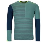 Ortovox - 185 Rock'N'Wool Long Sleeve - Merino base layer size XL, turquoise