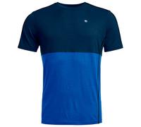 Ortovox - 185 Rock'N'Wool Short Sleeve - Merino base layer size M, blue