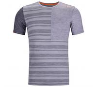 Ortovox - 185 Rock'N'Wool Short Sleeve - Merino base layer size S, grey