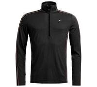 Ortovox - 185 Rock'N'Wool Zip Neck - Merino base layer size M, black