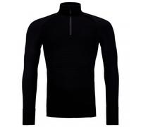 Ortovox - Merino wool long sleeve technical top - 230 Competition Zip Neck M Black Raven for Men in Wool - Size M Black M