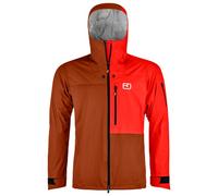 Ortovox - 3L Ortler Jacket - Waterproof jacket size S, red
