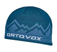 ORTOVOX 68035-55901 Peak Beanie Hat Unisex Adult Petrol Blue Size UNI