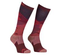 Ortovox - Women's All Mountain Long Socks - Merino socks size 42-44, red