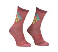 Ortovox - Women's Alpine Light Comp Mid Socks - Merino socks size 42-44, red