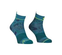 Ortovox Alpine Light Quarter Socks - Merino socks - Men's Mountain Blue 39 - 41
