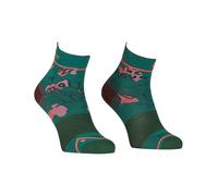 Ortovox Alpine Light Quarter Socks - Merino socks - Women's Pacific Green 42 - 44