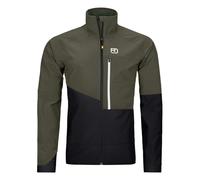 Ortovox - Lightweight, breathable and windproof ski touring Jacket - Punta Berrino Jacket M Dark Wild Herbs for Men in Softshell - Size L - Blue Blue L