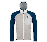 Ortovox - Fleece Grid Plus Classic Knit Hoody - Fleece jacket size L, grey