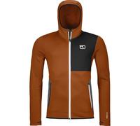 ORTOVOX FLEECE HOODY M, 86986, bristle brown, L
