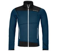 Ortovox - Merino wool stretch fleece with zip - Fleece Light Jacket M Deep Ocean for Men in Wool - Size L - Blue Blue L