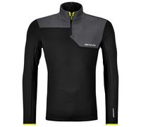 Ortovox - Fleece Light Zip Neck M Black Raven - L - Fleece