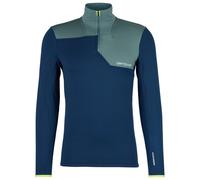 Ortovox Fleece Light Zip Neck - Fleece jacket - Men's Deep Ocean L