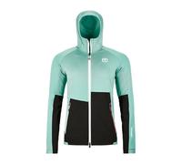 Ortovox Fleece Rib Hoody - Merino Fleece jacket - Women's Aquatic Ice XL