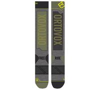 Ortovox - Free Ride Long Socks - Ski socks size 45-47, grey