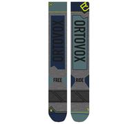 Ortovox - Free Ride Long Socks - Ski socks size 45-47, grey