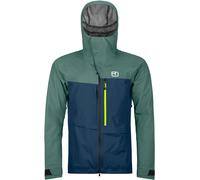 Ortovox - Freeride Jacket - 3L Ravine Shell Jacket M Deep Ocean for Men in Wool - Size XL - Green Green XL