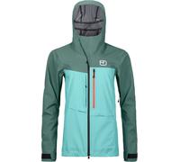 Ortovox - Freeride jacket - 3L Ravine Shell Jacket W Ice Waterfall for Women in Wool - Size XS - Blue Blue XS
