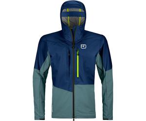 Ortovox - Freeride Jacket - Mesola Jacket M Deep Ocean for Men in Softshell - Size L - Blue Blue L
