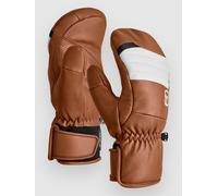 Ortovox Full Leather Mittens bristle brown L