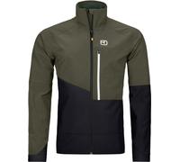 Ortovox - Lightweight, breathable and windproof ski touring Jacket - Punta Berrino Jacket M Dark Wild Herbs for Men in Softshell - Size L - Blue Blue L