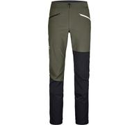 Ortovox - Lightweight, breathable, windbreaker Ski touring Pants - Punta Berrino Pants M Dark Wild Herbs for Men in Softshell - Size S - Khaki Khaki S