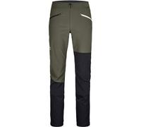 Ortovox - Lightweight, breathable, windbreaker Ski touring Pants - Punta Berrino Pants M Dark Wild Herbs for Men in Softshell - Size XL - Khaki Khaki XL