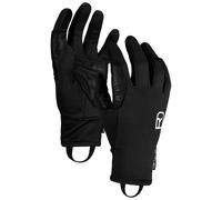 Ortovox - Lightweight Fleece Gloves - Fleece Light Glove M Black Raven for Men in Leather - Size XL Black
