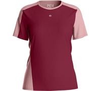 Ortovox - Lightweight Merino wool hiking T-shirt - 120 Cool Tec Fast Upward T-shirt W Red Malbec for Women in Wool - Size XS - Purple Purple XS