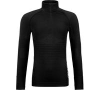Ortovox - Sous-vêtement en laine de mérinos - 230 Competition Zip Neck W Black Raven for Women in Wool - Size M Black M