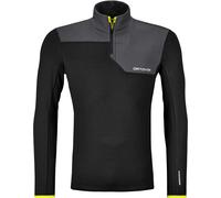 Ortovox - Merino wool fleece - Fleece Light Zip Neck M Black Raven for Men in Wool - Size M Black M