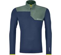 Ortovox - Fleece Light Zip Neck - Longsleeve size M, blue