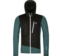 Ortovox - Merino Wool Hooded Fleece - Fleece Grid Hoody M Dark Arctic Grey for Men in Wool - Size S Grey S