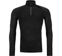 Ortovox - Merino wool long sleeve technical top - 230 Competition Zip Neck M Black Raven for Men in Wool - Size M Black M