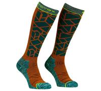 Ortovox - Merino wool Socks - Ski Tour Comp Long Socks M Dark Pacific for Men in Wool - Size 45-47 - Navy Navy 45-47