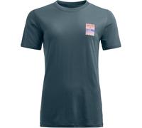 Ortovox - Merino wool t-shirt - 140 Cool Mtn Gradient T-shirt W Dark Arctic Grey for Women in Wool - Size S Grey S